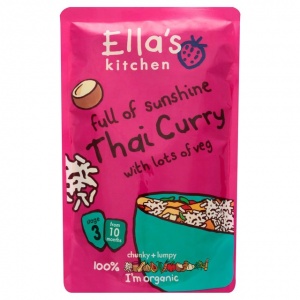 Ella's Kitchen Stage 3 Organic Thai Curry with Veg 190g